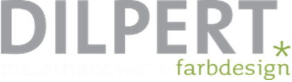 Das Logo für Dilpert Malerhandwerk Farbdesign